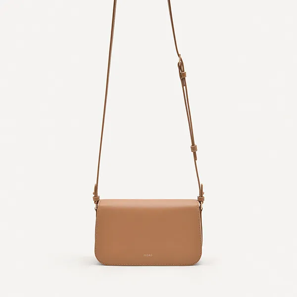 Túi Đeo Chéo Nữ Pedro Iris Shoulder Bag – Nude 75060094 Màu Nâu