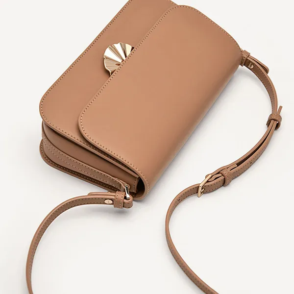 Túi Đeo Chéo Nữ Pedro Iris Shoulder Bag – Nude 75060094 Màu Nâu