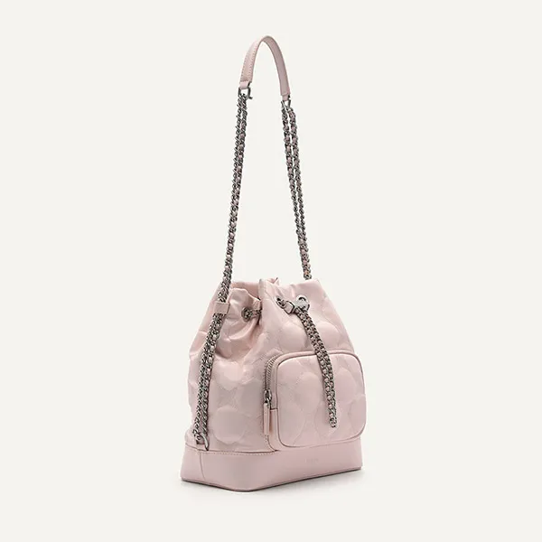 Túi Đeo Chéo Nữ Pedro Maisie Bucket Bag Blush 15210017 Màu Hồng Phấn - Túi xách - Vua Hàng Hiệu