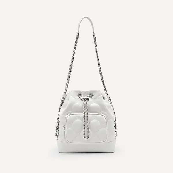 Túi Đeo Chéo Nữ Pedro Maisie Bucket Bag Maisie Bucket Bag White 15210017 Màu Trắng - Túi xách - Vua Hàng Hiệu