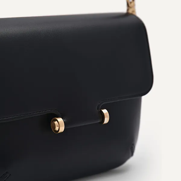 Túi Đeo Chéo Nữ Pedro Yasmin Shoulder Bag - Black PW2-75210148 Màu Đen - Túi xách - Vua Hàng Hiệu