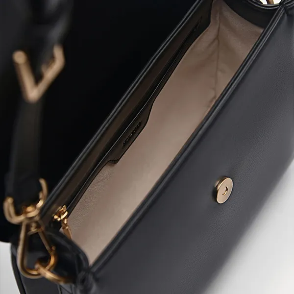 Túi Đeo Chéo Nữ Pedro Yasmin Shoulder Bag - Black PW2-75210148 Màu Đen - Túi xách - Vua Hàng Hiệu