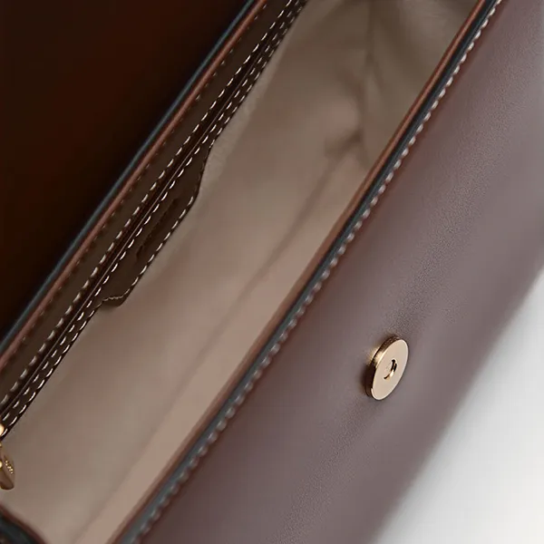 Túi Đeo Chéo Nữ Pedro Yasmin Shoulder Bag - Dark Brown 75210148 Màu Nâu Đậm