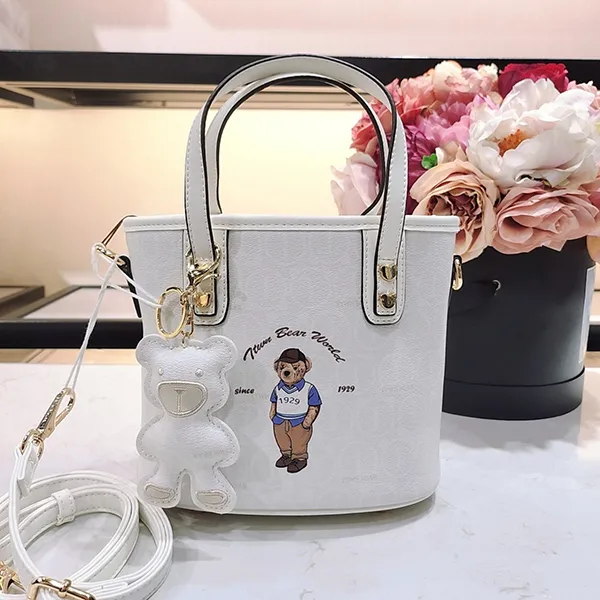 Túi Đeo Chéo Nữ TTWN BEAR TN1602 TN3272 Màu Trắng