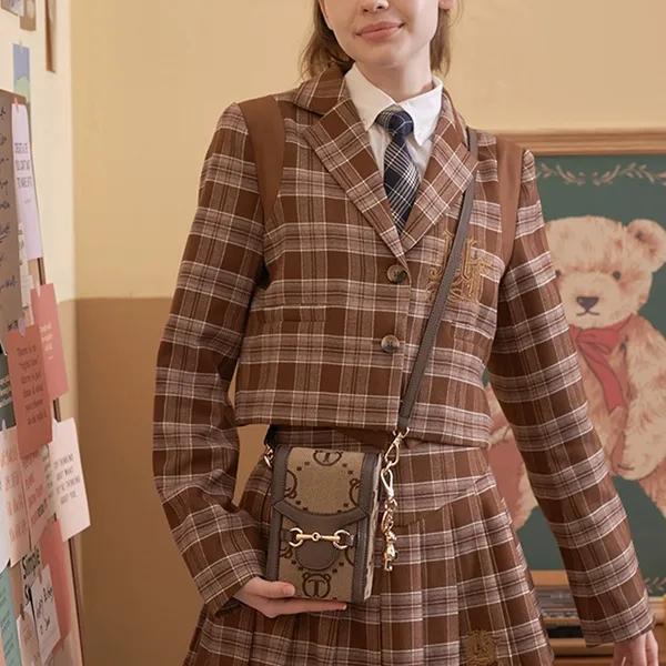 Túi Đeo Chéo Nữ TTWN BEAR TN2634 TN26337500 Màu Nâu Vàng