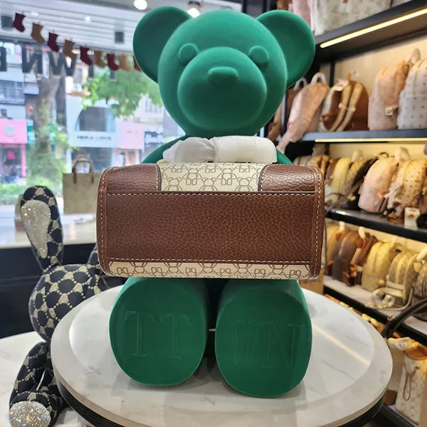 Túi Đeo Chéo Nữ TTWN BEAR TN2827 Màu Be Nâu