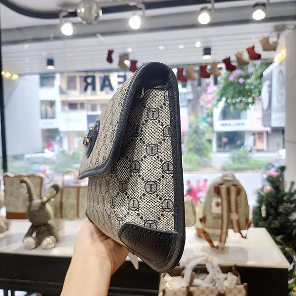 Túi Đeo Chéo Nữ TTWN BEAR TN2961 2961 Màu Ghi Viền Đen