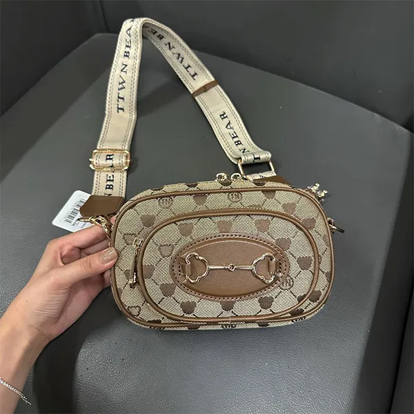 Túi Đeo Chéo Nữ TTWN BEAR TN2975 Màu Nâu