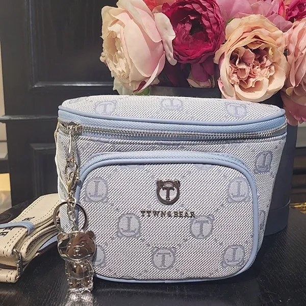Túi Đeo Chéo Nữ TTWN BEAR TN3117 TN3141 Màu Xanh Dương