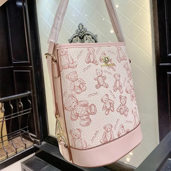 Túi Đeo Chéo Nữ TTWN BEAR Gấu Bông TN2461 Màu Hồng