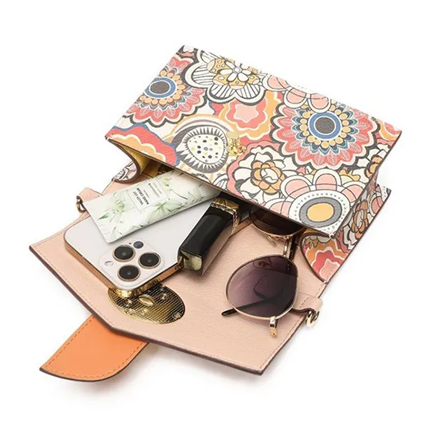 Túi Đeo Chéo Nữ Venuco Madrid P29F98 Màu Hồng Pinky