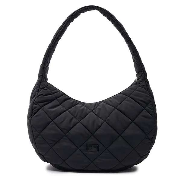 Túi Đeo Vai Nữ MLB Quilted Hobo Bag Large New York Yankees 3ABQL0936-50BKS Màu Đen