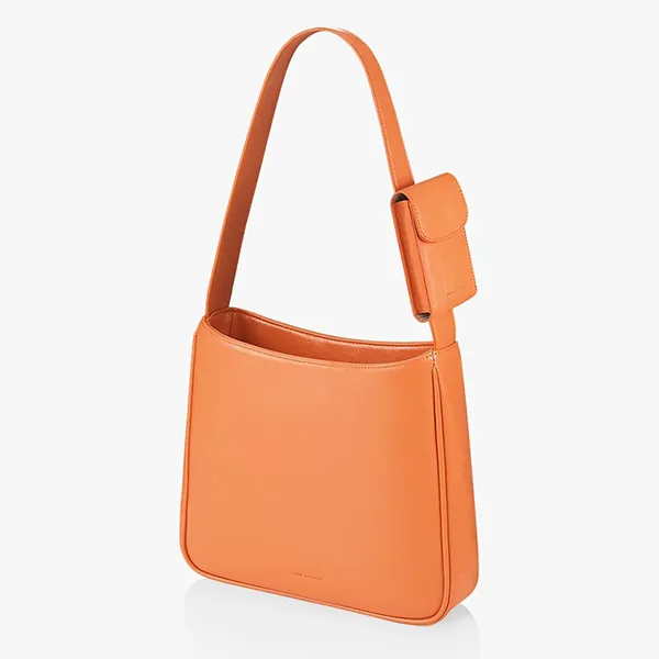 Túi Đeo Vai Nữ Find Kapoor Tini 29 Crinkled FBTO29CR0OR Bag Màu Cam - Túi xách - Vua Hàng Hiệu