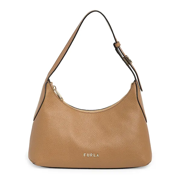 Túi Đeo Vai Nữ Furla Danae Hobo Bag Caramello Màu Nâu