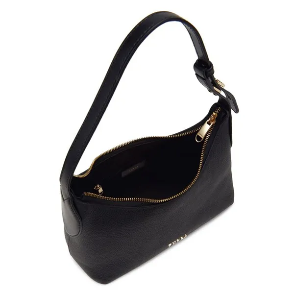 Túi Đeo Vai Nữ Furla Danae Hobo Bag Nero Màu Đen