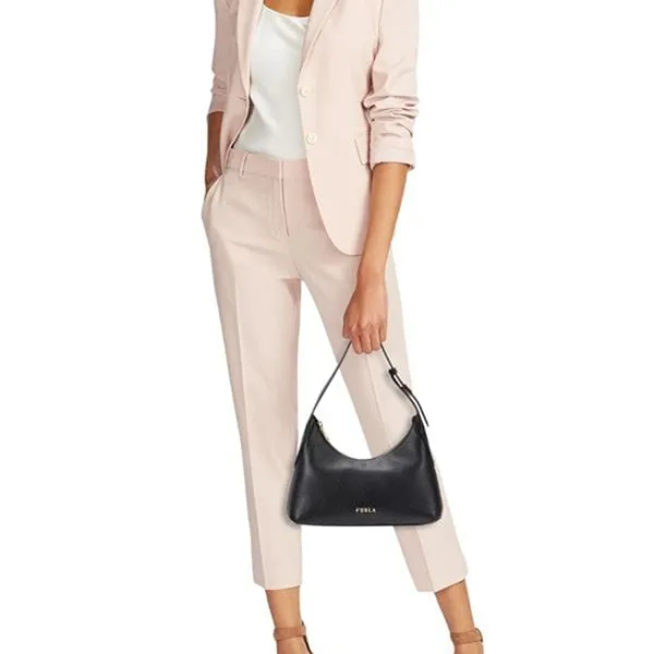 Túi Đeo Vai Nữ Furla Danae Hobo Bag Nero Màu Đen
