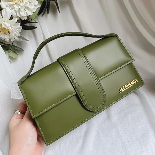 Túi Đeo Vai Nữ Jacquemus Le Bambino Bag Màu Xanh Lá - Túi xách - Vua Hàng Hiệu