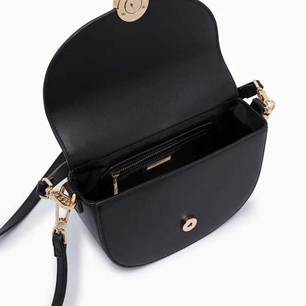 Túi Đeo Vai Nữ Lyn Calo M Crossbody Bags LL23FBF091 Màu Đen