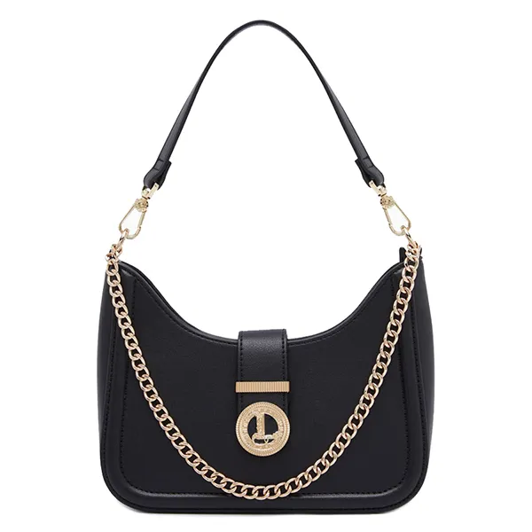 Túi Đeo Vai Nữ Lyn Calo M Shoulder Bags LL23FBF089 Màu Đen