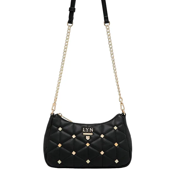 Túi Đeo Vai Nữ Lyn Tricia Glass Bead Shoulder Bags LL23FBF048 Màu Đen