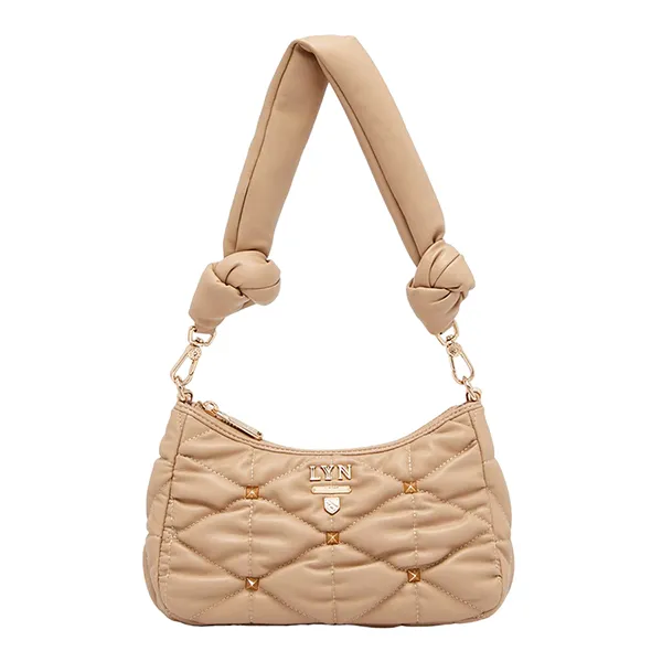 Túi Đeo Vai Nữ Lyn Tricia Puffy Shoulder Bags LL23FBF047 Màu Nâu