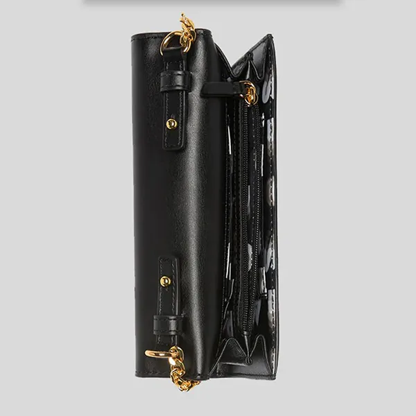 Túi Đeo Vai Nữ Marc Jacobs Black Avenue Leather Chain Màu Đen