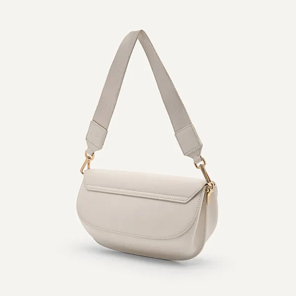 Túi Đeo Vai Nữ Pedro Jean Leather Shoulder Bag Beige 76610063 Màu Be