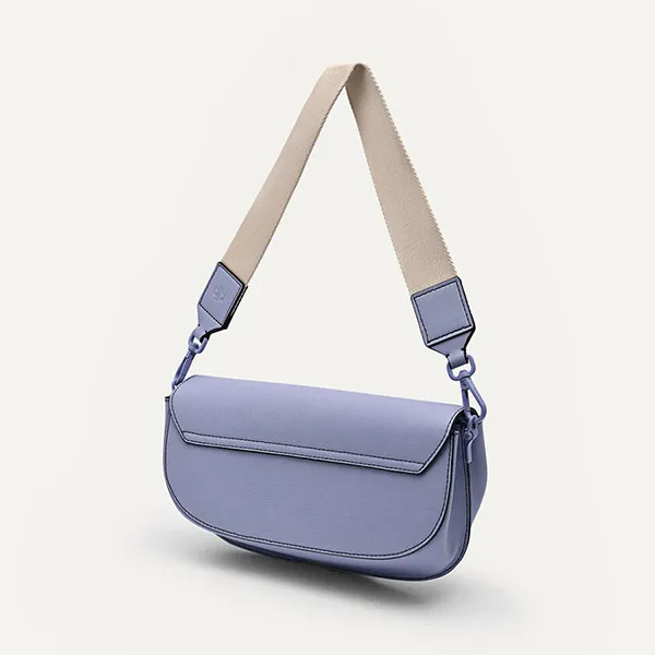 Túi Đeo Vai Nữ Pedro Jean Leather Shoulder Bag Violet 76610063 Màu Tím
