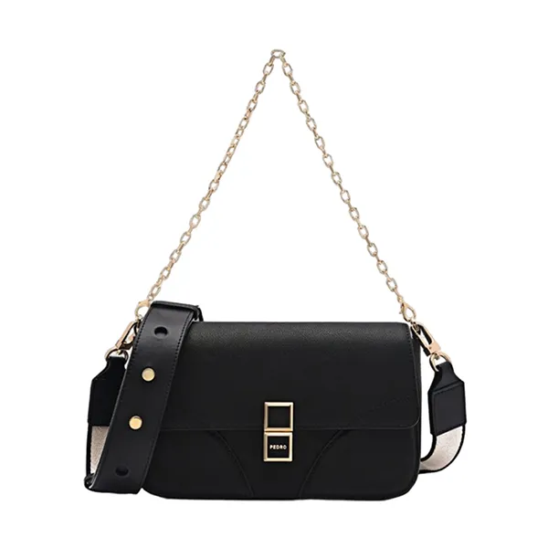 Túi Đeo Vai Nữ Pedro Shoulder Bag 76610066 Màu Đen