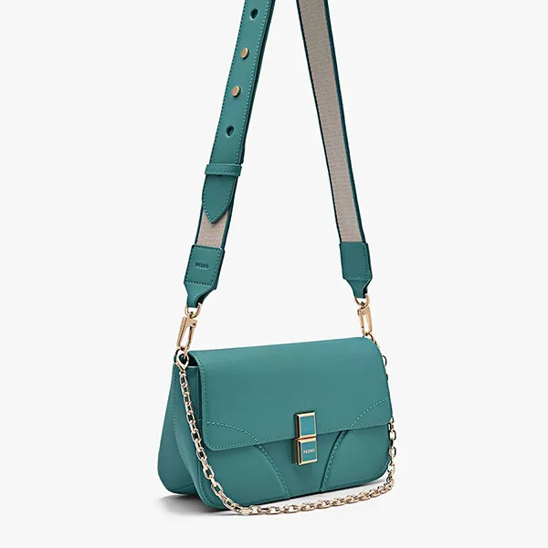 Túi Đeo Vai Nữ Pedro Shoulder Bag PW2-76610066 Màu Xanh