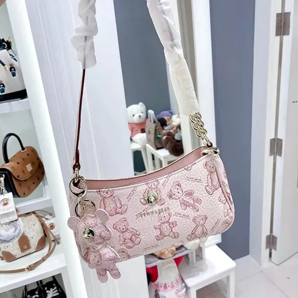 Túi Đeo Vai Nữ TTWN BEAR TN1783 2463 Màu Hồng Charm 90