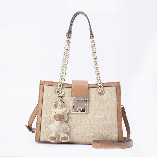 Túi Đeo Vai Nữ TTWN BEAR TN2855 Màu Nâu Khaki - Túi xách - Vua Hàng Hiệu