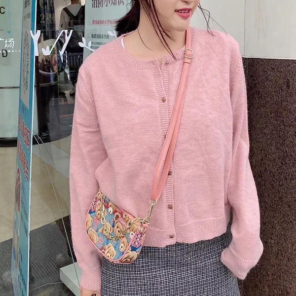 Túi Đeo Vai Nữ TTWN BEAR TT2131 TT2104 Màu Hồng 03