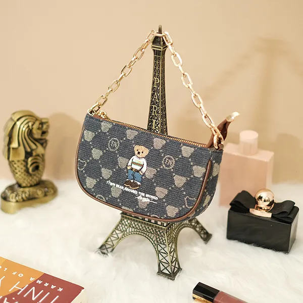 Túi Đeo Vai Nữ TTWN BEAR TT2369 2372 Màu Xanh Blue