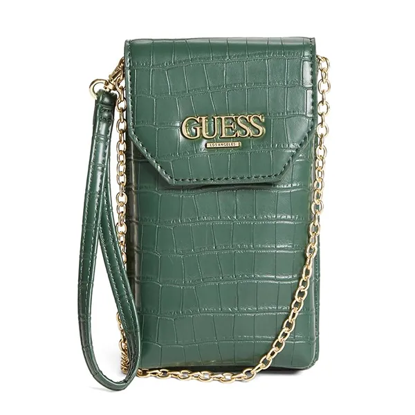 Túi Đựng Điện Thoại Guess Harper Phone Bag Màu Xanh Green - Túi xách - Vua Hàng Hiệu