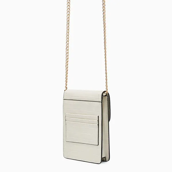 Túi Đựng Điện Thoại Nữ Lyn Chella Mobile Pocket Wallets On Chain LL23FWF044 Màu Xám
