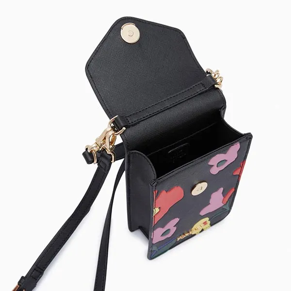 Túi Đựng Điện Thoại Nữ Lyn Lola Mobile Pocket Wallets LL23FWF028 Màu Đen - Túi xách - Vua Hàng Hiệu