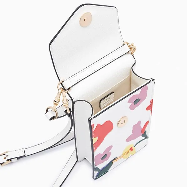 Túi Đựng Điện Thoại Nữ Lyn Lola Mobile Pocket Wallets LL23FWF028 Màu Trắng - Túi xách - Vua Hàng Hiệu