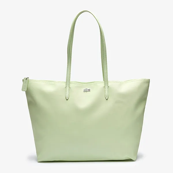Túi Tote Nữ Lacoste L1212 Concept Zip Tote Bag NF1888PO E90 Màu Xanh Bơ