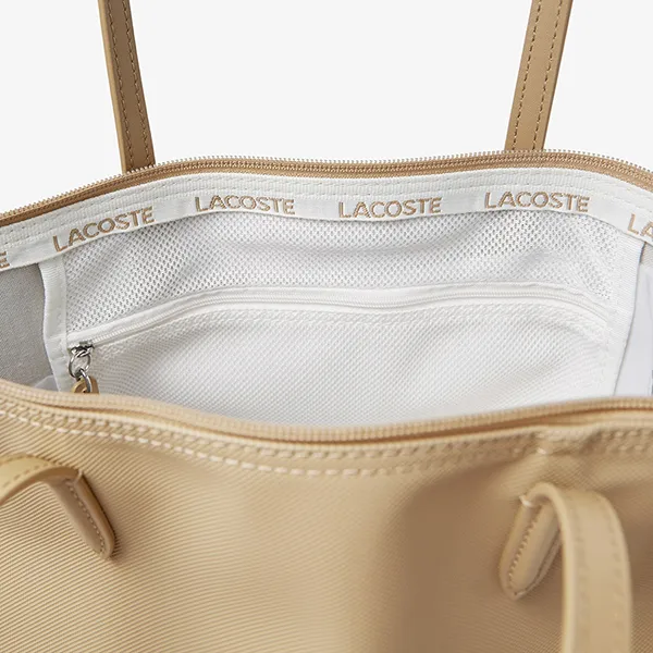 Túi Tote Nữ Lacoste L1212 NF1890PO C87 Màu Vàng Cát - Túi xách - Vua Hàng Hiệu