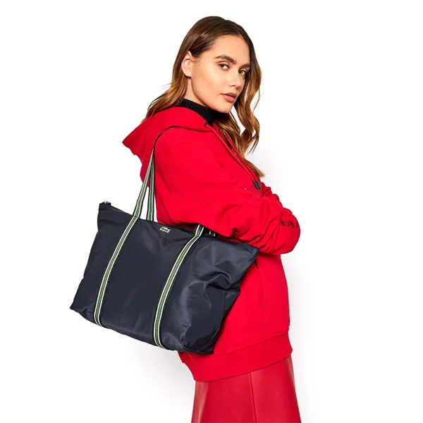 Túi Tote Nữ Lacoste Shopping Bag Eclipse NF3618YA B88 Màu Xanh Đen