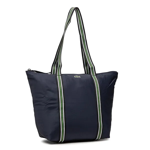 Túi Tote Nữ Lacoste Shopping Bag Light Adriatic Blue NF3619YA B88 Màu Xanh Đen
