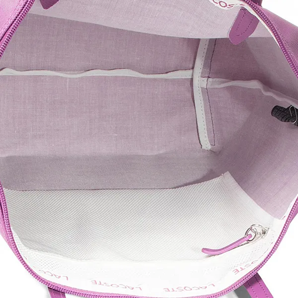 Túi Tote Nữ Lacoste Vertical Shopping Bag Meadow Mauve Form Đứng NF1890PO D51 Màu Tím - Túi xách - Vua Hàng Hiệu