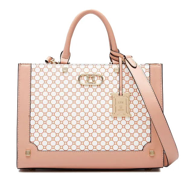 Túi Tote Nữ Lyn Lelis M Tote Bags LL23FBS001 Màu Hồng Cam