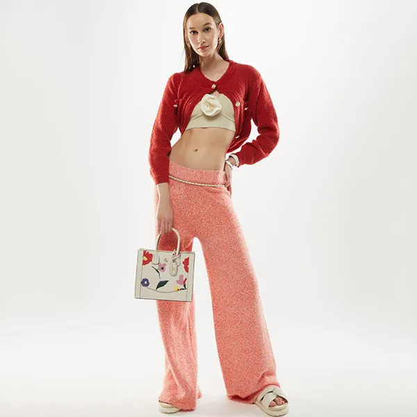 Túi Tote Nữ Lyn Lola S Tote Bags LL23FBF076 Màu Trắng