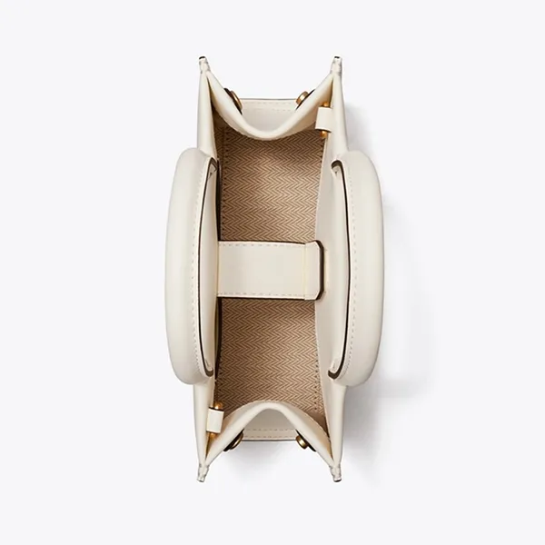 Túi Tote Nữ Tory Burch Mini Ella Bio Màu Trắng - Túi xách - Vua Hàng Hiệu