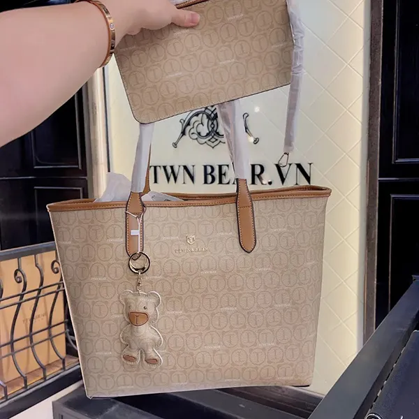 Túi Tote Nữ TTWN BEAR TN2846 Màu Nâu