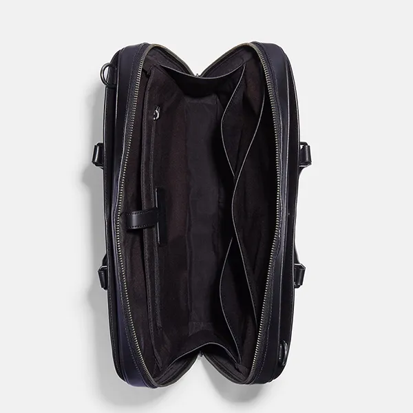 Túi Xách Nam Coach Graham Slim Brief In Signature Canvas C8172 Màu Đen
