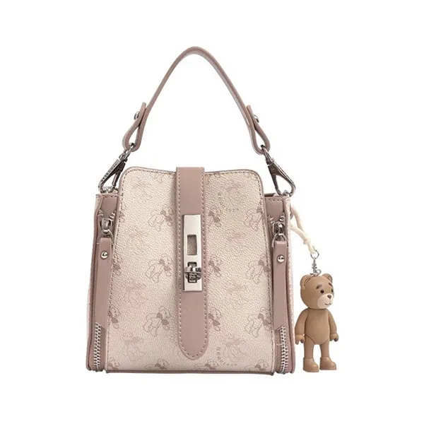 Túi Xách Nữ TTWN BEAR TN1334 Màu Hồng Nude 12