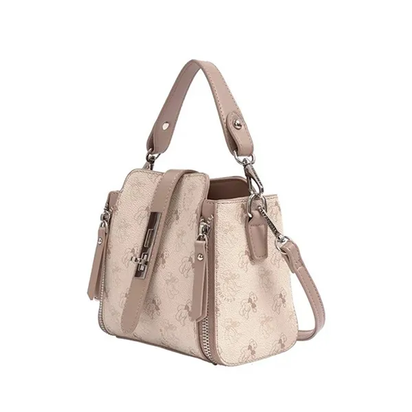 Túi Xách Nữ TTWN BEAR TN1334 Màu Hồng Nude 12